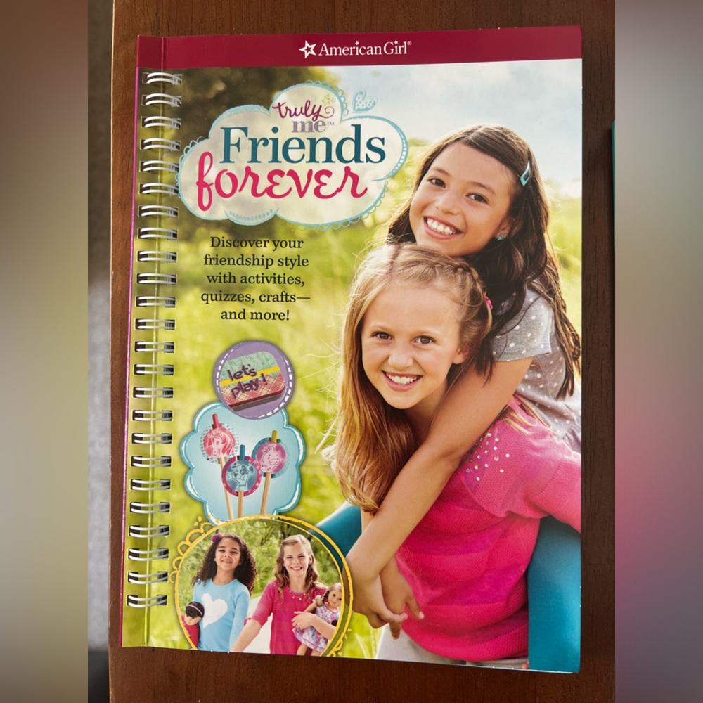 American Girl forever friends craft book